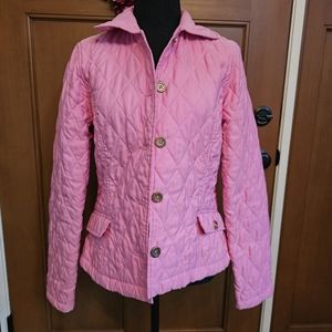 Lilly Pulitzer Pink Quilted Jacket
